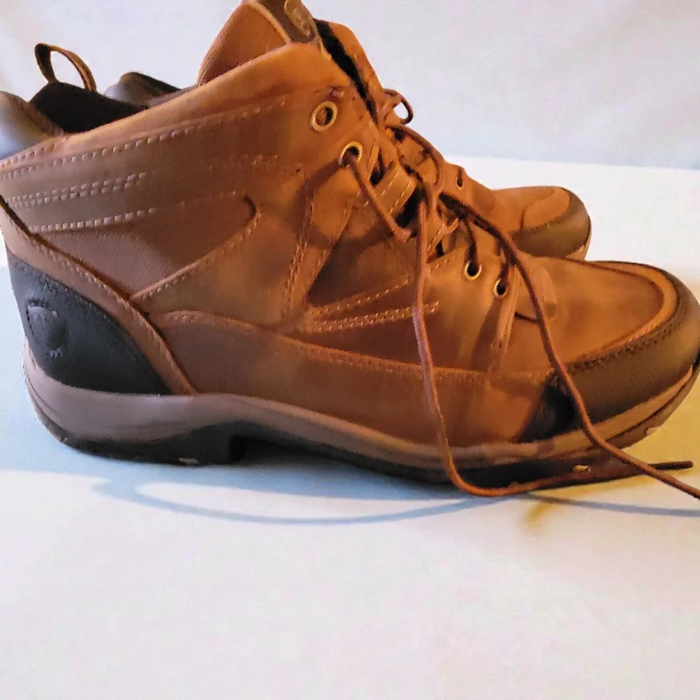 Ariat Men's Brown Leather Shoes - Picture 2 of 5